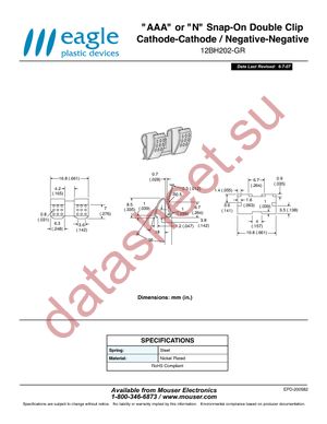 12BH202-GR datasheet  